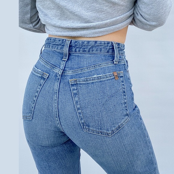 JOE'S DEBBIE HI-RISE STRAIGHT CROP STRETCH JEANS - Picture 4 of 7